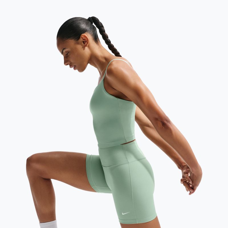 Pantaloni scurți pentru femei Nike One High-Waisted Biker 5" steam/white 4