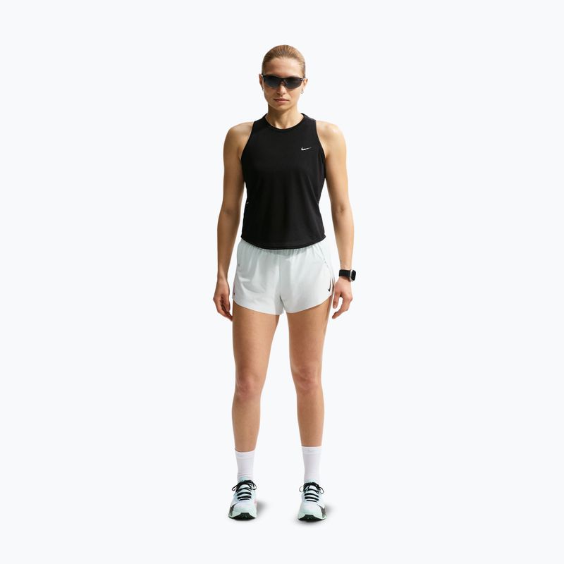 Tricou de alergare pentru femei Nike Swift Breathe Dri-Fit black/black/white 2
