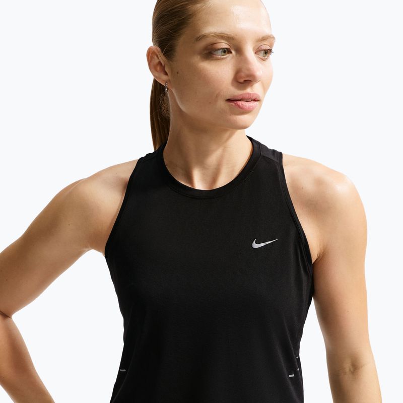 Tricou de alergare pentru femei Nike Swift Breathe Dri-Fit black/black/white 4