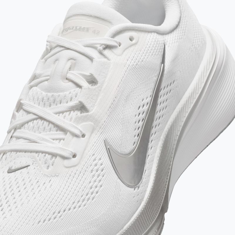 Încălțăminte de alergare pentru femei Nike Pegasus 42 white/wolf grey/metallic silver 3