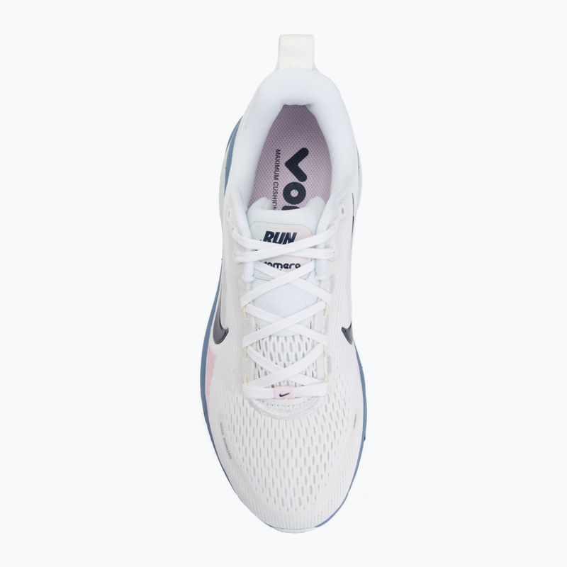 Încălțăminte de alergare pentru femei Nike Vomero 18 white/work blue/midnight navy 5