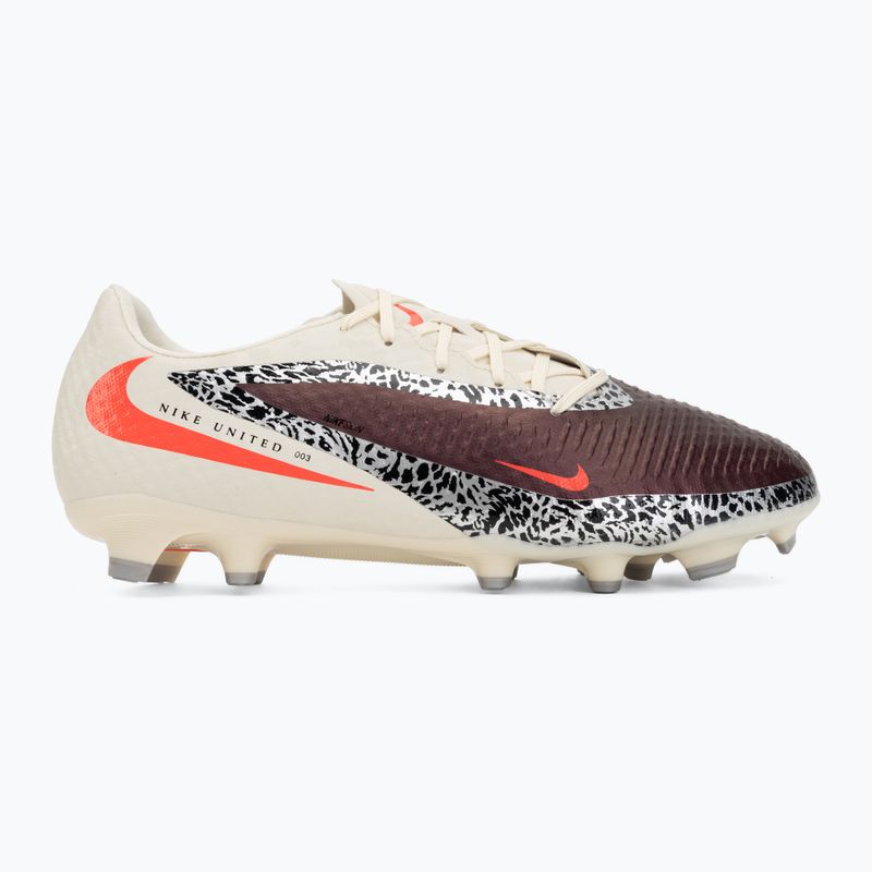 Încălțăminte de fotbal pentru bărbați Nike United Phantom 6 Low Academy MG burgundy crush/fossil/university red 2