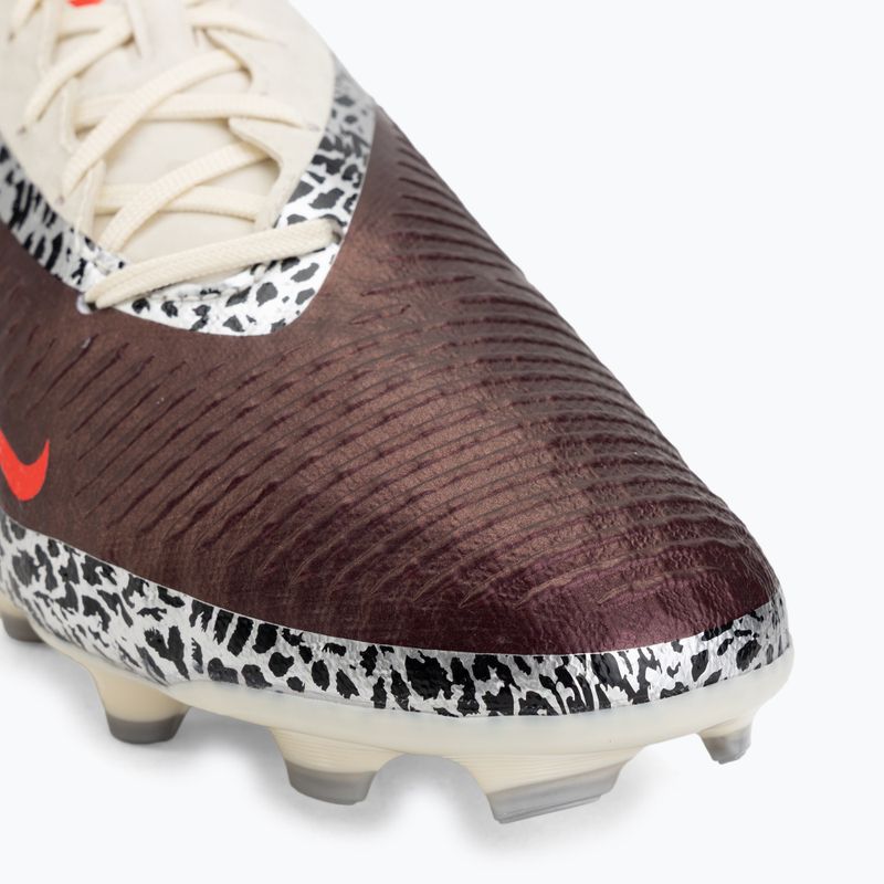Încălțăminte de fotbal pentru bărbați Nike United Phantom 6 Low Academy MG burgundy crush/fossil/university red 7