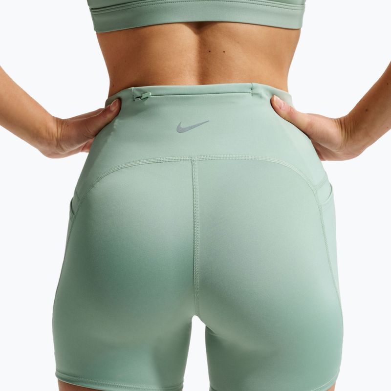Pantaloni scurți de alergare pentru femei Nike Swift High-Waisted 4" steam 7