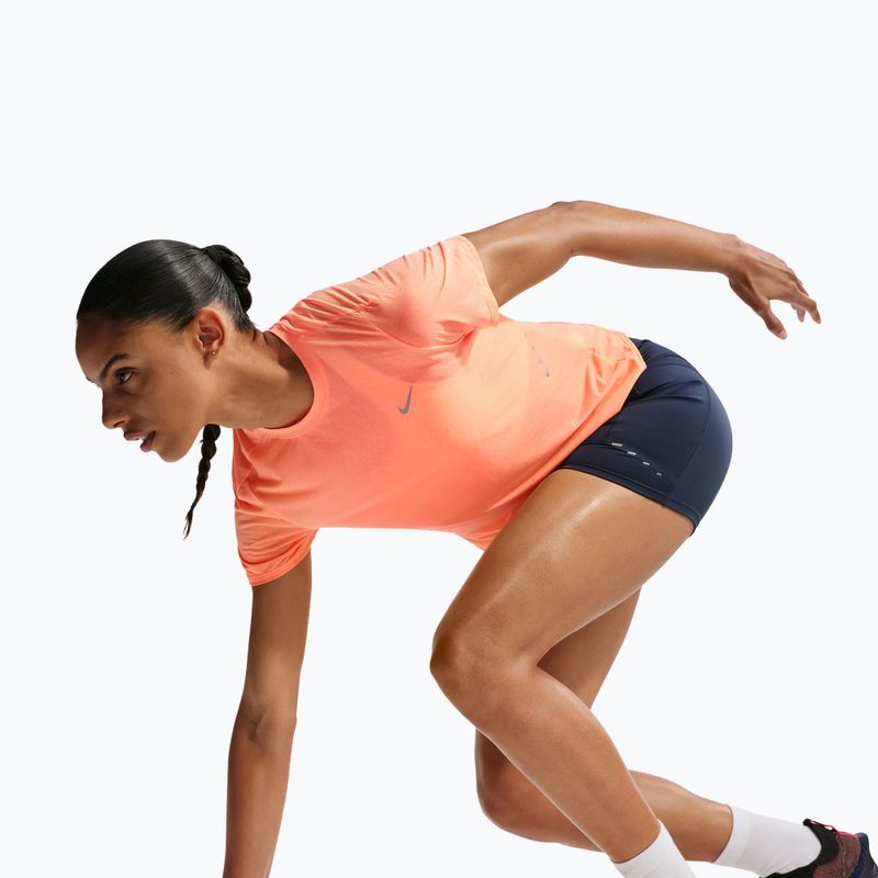 Tricou de alergare pentru femei Nike Swift Breathe Dri-Fit orange pulse/photon dust 6