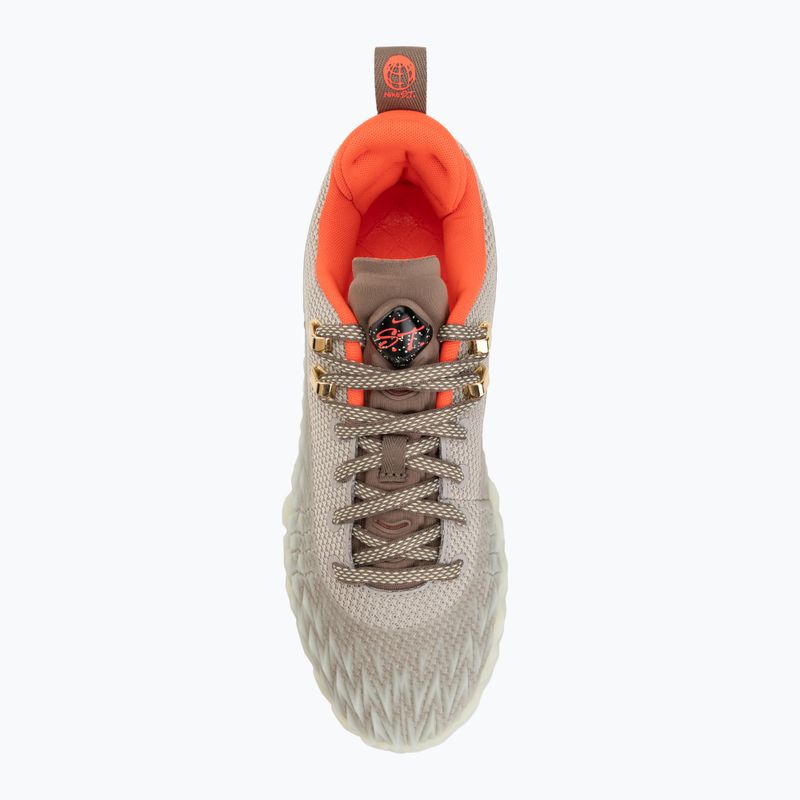 Încălțăminte de baschet pentru bărbați Nike S.T. Flare 2 college grey/volt tint/metallic gold 5