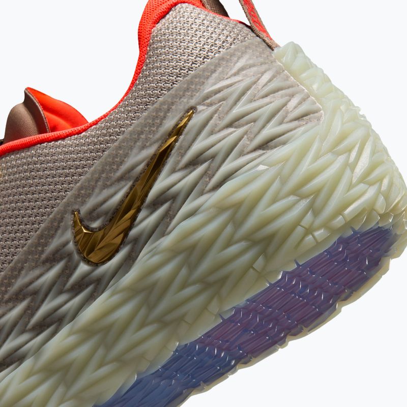 Încălțăminte de baschet pentru bărbați Nike S.T. Flare 2 college grey/volt tint/metallic gold 5