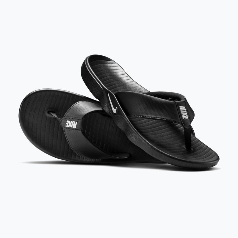 Șlapi pentru bărbați Nike Marina black/white 2