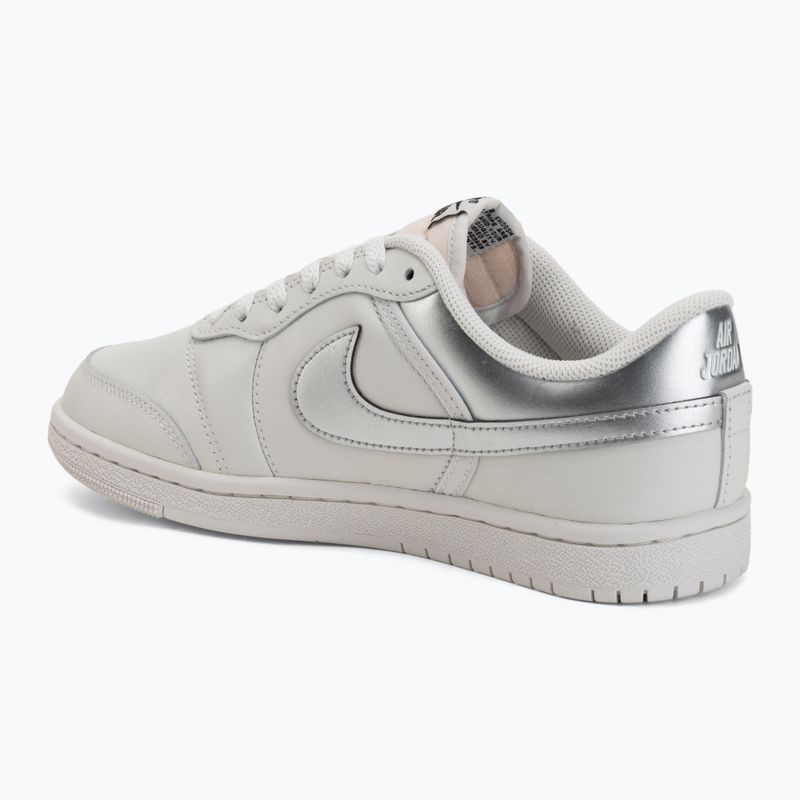 Buty damskie Nike Air Jordan Skyline Low swan/black/metallic silver 3