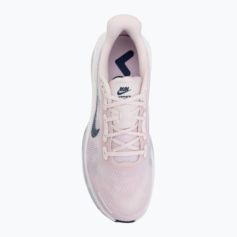 Încălțăminte de alergare pentru femei Nike Vomero Premium pearl pink/white/midnight navy 5