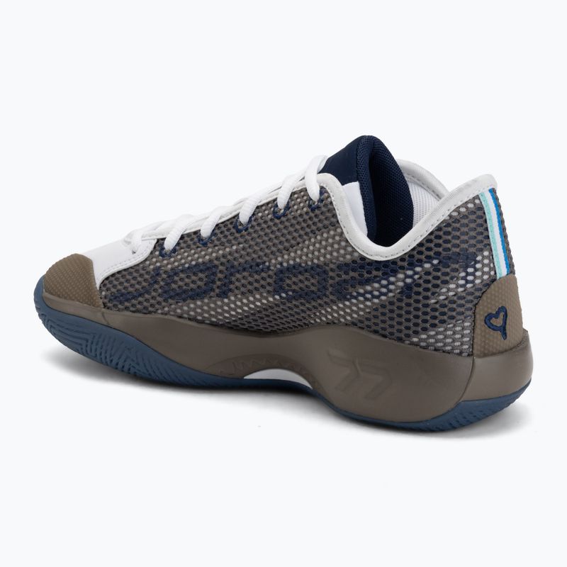 Încălțăminte de baschet pentru bărbați Jordan Luka 77 olive grey/white/midnight navy 3