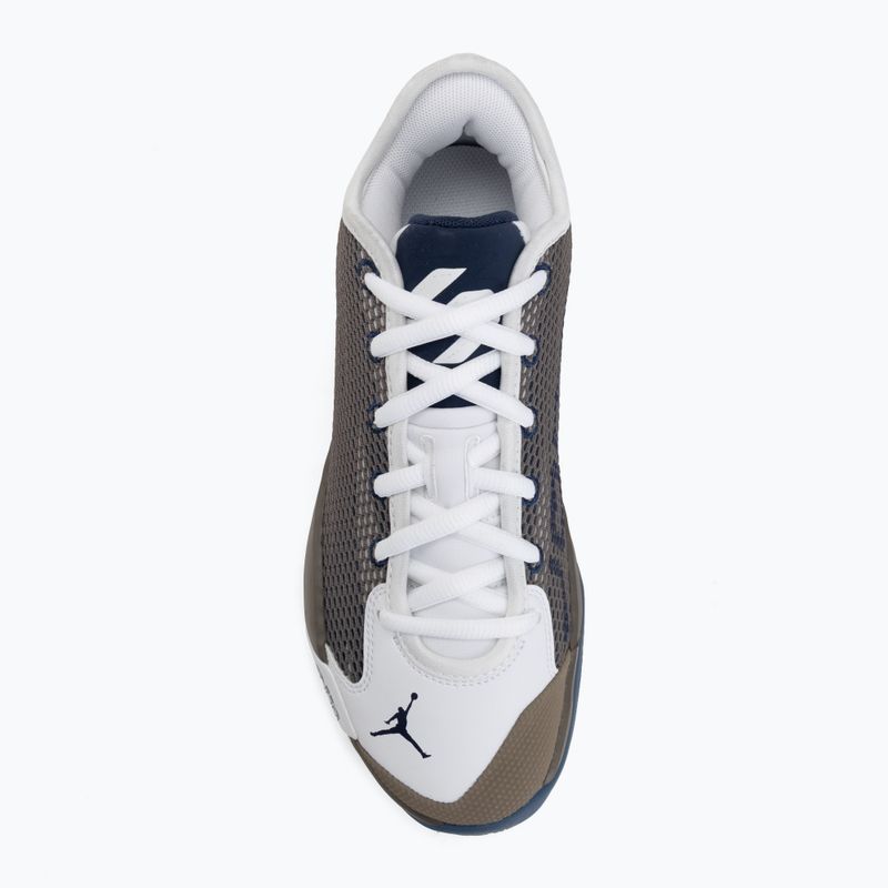 Încălțăminte de baschet pentru bărbați Jordan Luka 77 olive grey/white/midnight navy 5