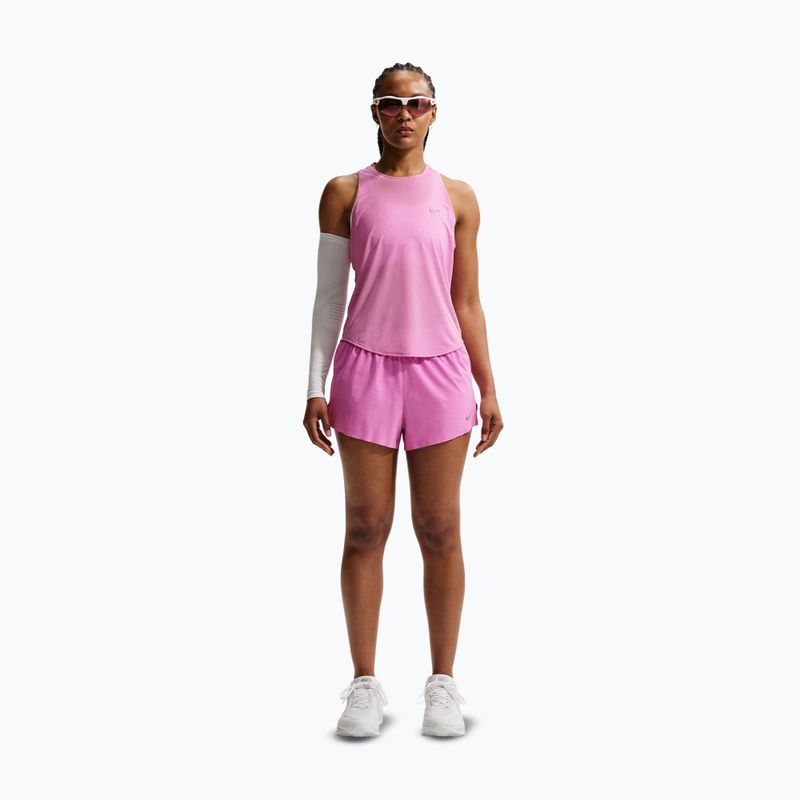 Tricou de alergare pentru femei Nike Swift Breathe Dri-Fit light magenta/photon dust 2