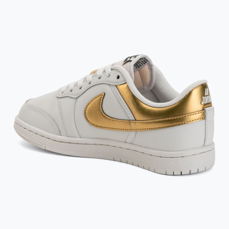 Buty damskie Nike Air Jordan Skyline Low swan/black/metallic gold 3