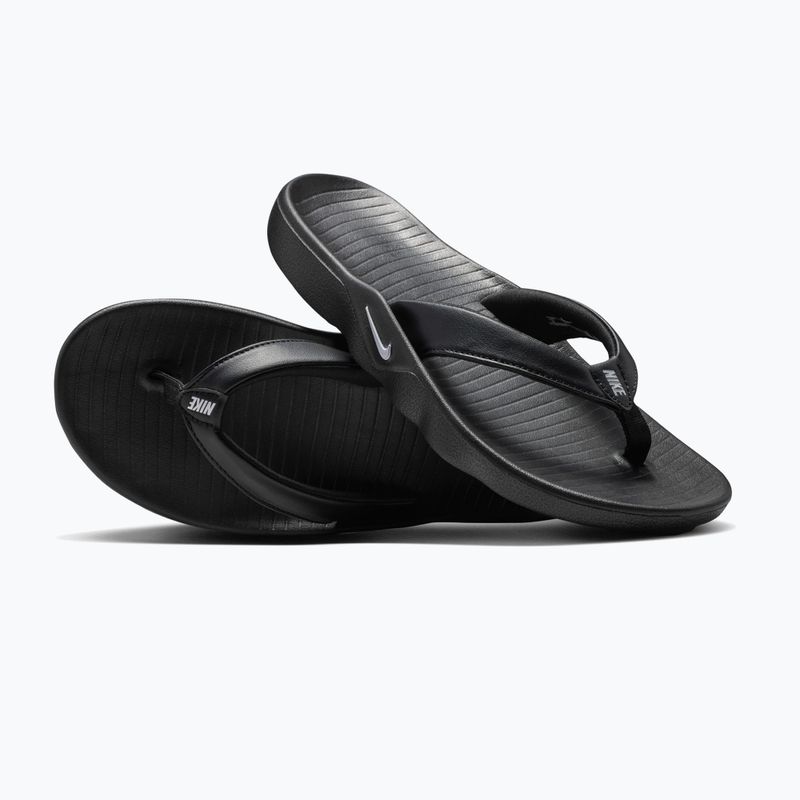 Șlapi pentru femei Nike Marina black/white 10
