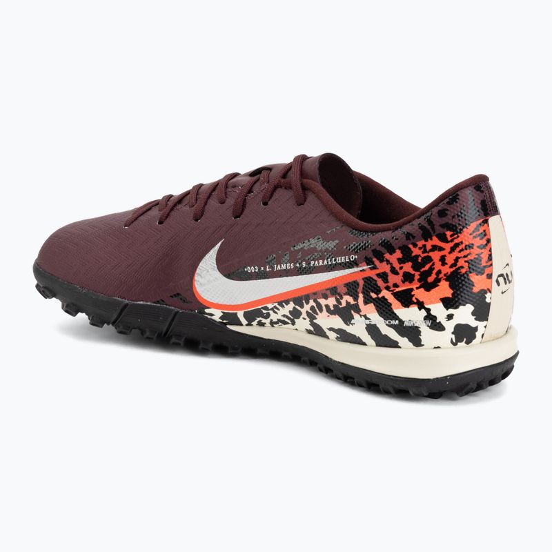 Încălțăminte de fotbal pentru bărbați Nike United Mercurial Vapor 16 Academy TF burgundy crush/metallic silver 3