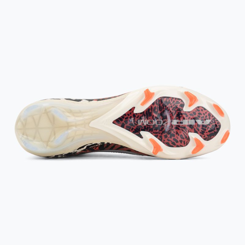 Încălțăminte de fotbal pentru bărbați Nike United Superfly 10 Elite burgundy crush/university red/fossil/metal silver 4