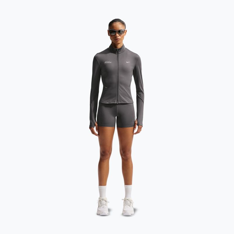 Colanți pentru femei Nike Swift High Waisted 4" medium ash 2