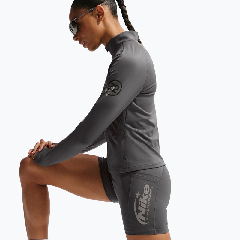 Colanți pentru femei Nike Swift High Waisted 4" medium ash 7