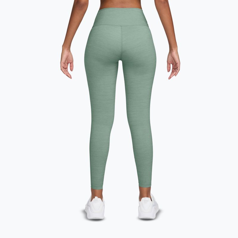 Colanți pentru femei Nike One Seamless Front High-Waisted steam/white 2