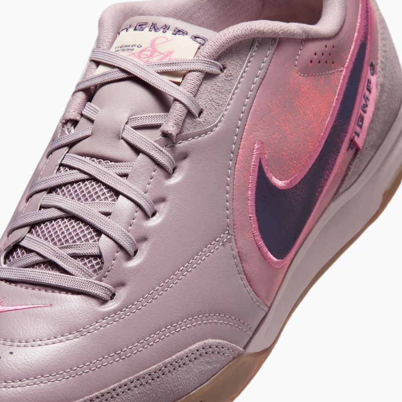 Încălțăminte de fotbal pentru bărbați Nike Tiempo Streetgato PRM IC light violet ore/gum dark brown/peony 3