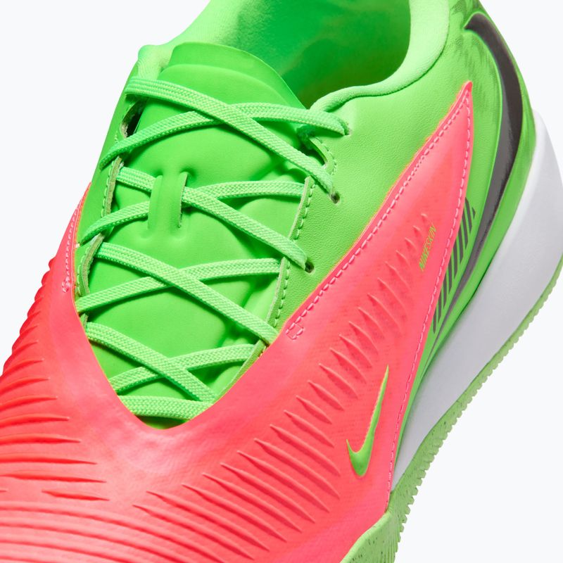 Încălțăminte de fotbal pentru bărbați Nike Phantom 6 Low Academy Erling Haaland IN hot punch/green strike/black 3