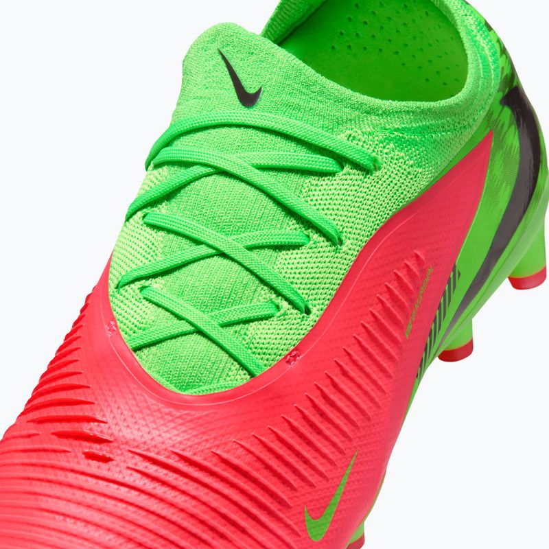 Încălțăminte de fotbal pentru bărbați Nike Phantom 6 Low Pro Erling Haaland AG hot punch/green strike/black 3