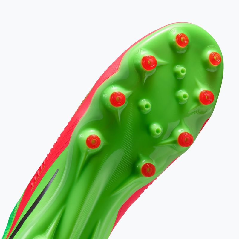Încălțăminte de fotbal pentru bărbați Nike Phantom 6 Low Pro Erling Haaland AG hot punch/green strike/black 4