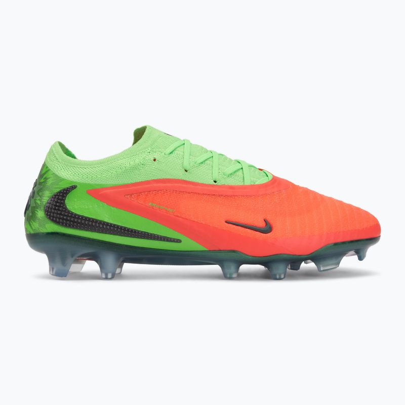 Încălțăminte de fotbal pentru bărbați Nike Phantom 6 Low Elite Erling Haaland FG hot punch/green strike/black 2
