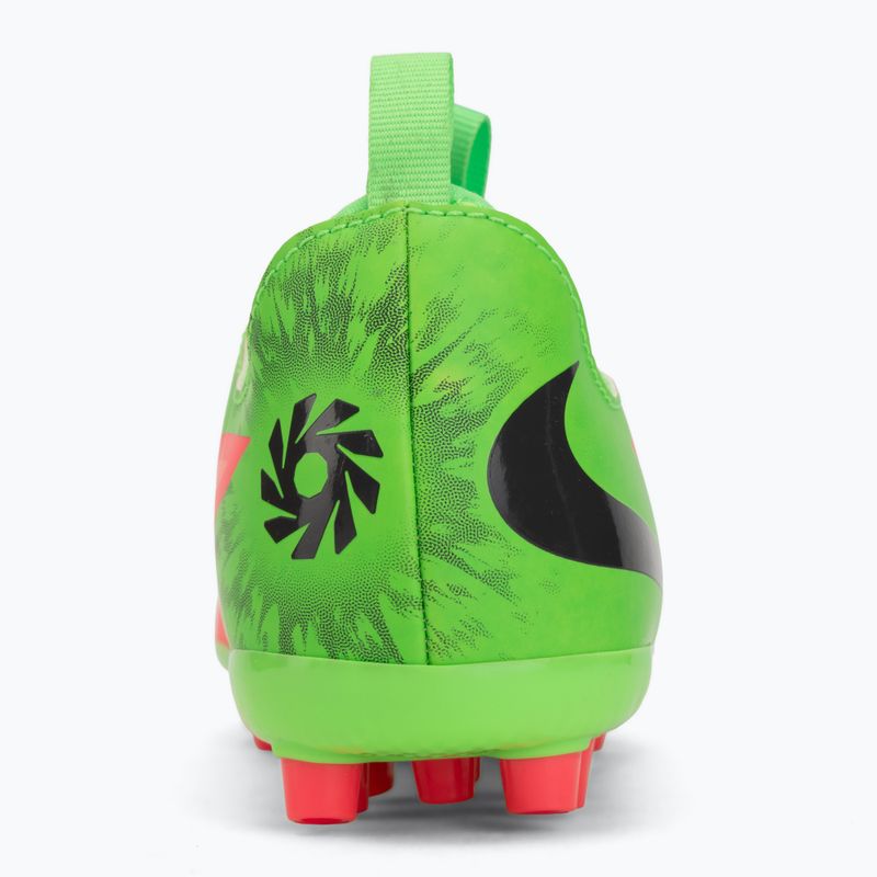 Încălțăminte de fotbal pentru copii Nike Jr. Phantom 6 Academy Erling Haaland AG hot punch/green strike/black 6