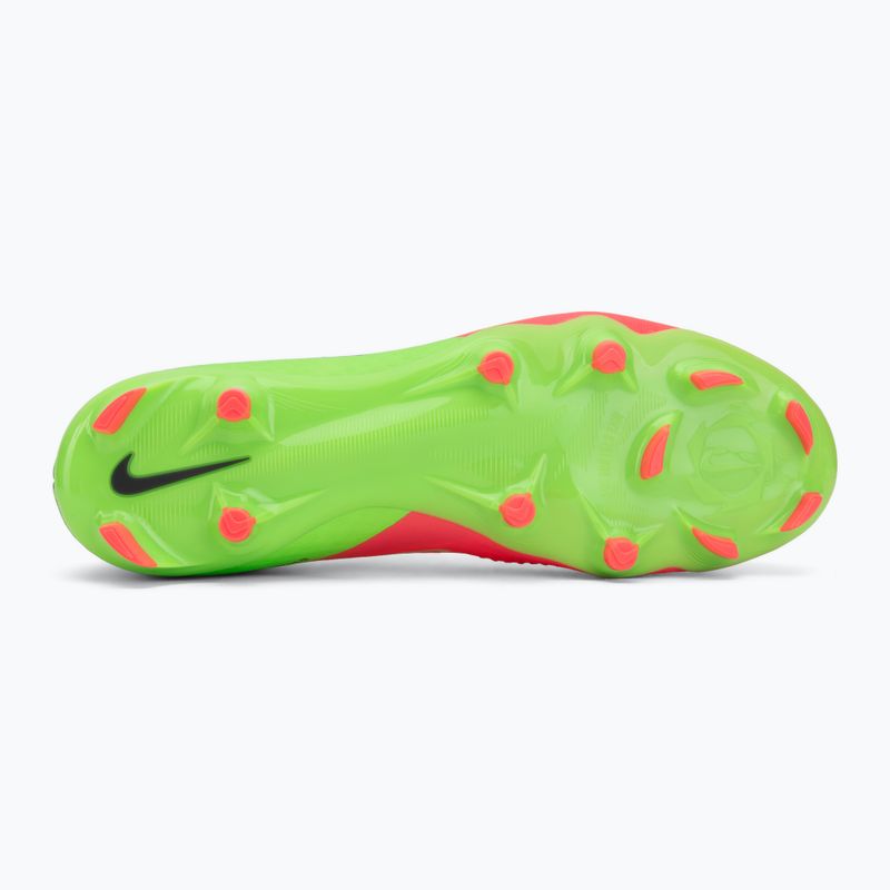 Încălțăminte de fotbal pentru bărbați Nike Phantom 6 Low Pro Erling Haaland AG hot punch/green strike/black 4