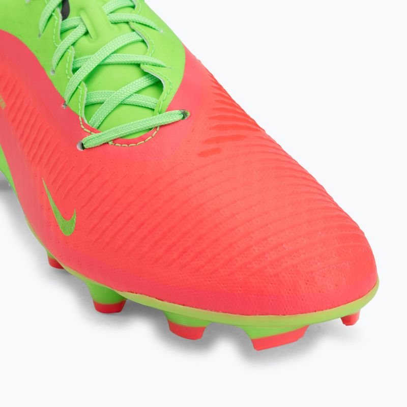 Încălțăminte de fotbal pentru bărbați Nike Phantom 6 Low Pro Erling Haaland AG hot punch/green strike/black 7