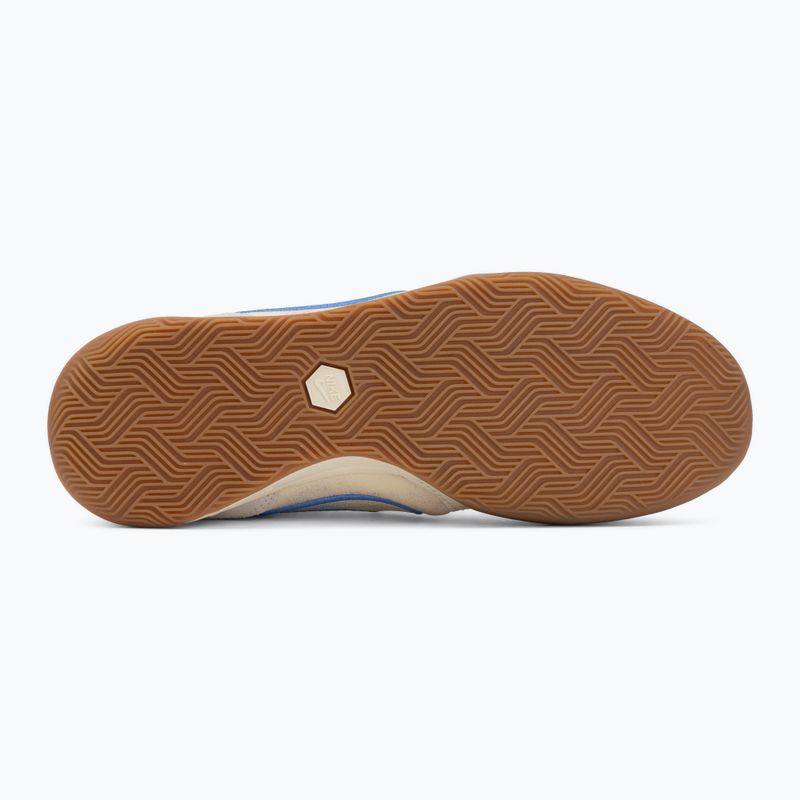 Încălțăminte de fotbal pentru bărbați Nike Tiempo Streetgato PRM IC coconut milk/gum medium brown/blue crystal 4