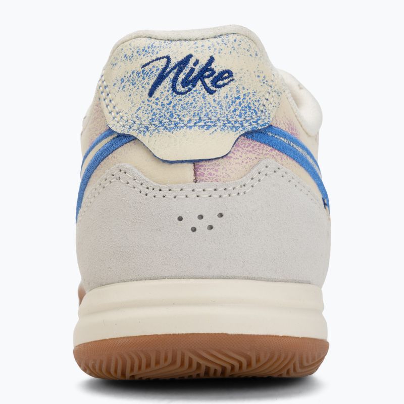 Încălțăminte de fotbal pentru bărbați Nike Tiempo Streetgato PRM IC coconut milk/gum medium brown/blue crystal 6