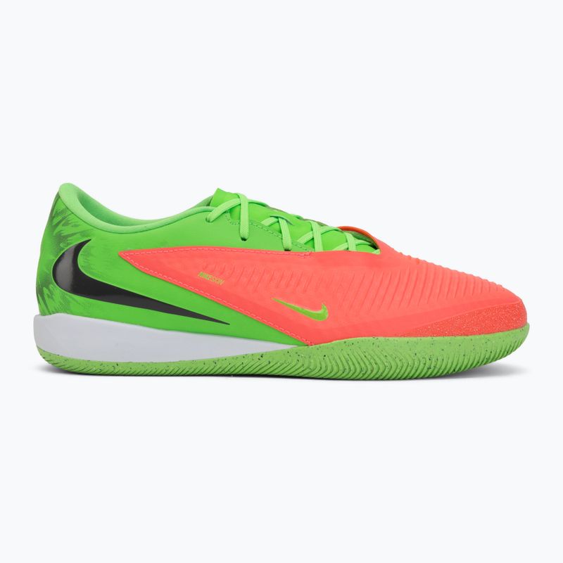 Încălțăminte de fotbal pentru bărbați Nike Phantom 6 Low Academy Erling Haaland IN hot punch/green strike/black 2