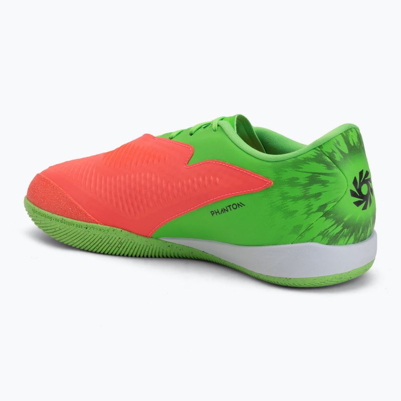 Încălțăminte de fotbal pentru bărbați Nike Phantom 6 Low Academy Erling Haaland IN hot punch/green strike/black 3