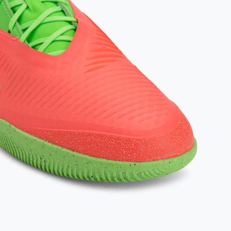 Încălțăminte de fotbal pentru bărbați Nike Phantom 6 Low Academy Erling Haaland IN hot punch/green strike/black 7