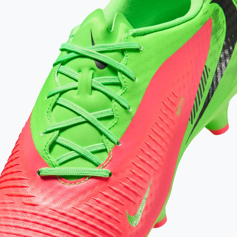 Încălțăminte de fotbal pentru bărbați Nike Phantom 6 Low Academy Erling Haaland FG hot punch/green strike/black 3