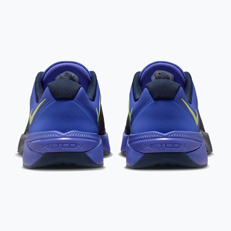 Încălțăminte de antrenament pentru bărbați Nike Metcon 10 persian violet/obsidian/light lemon twist 4
