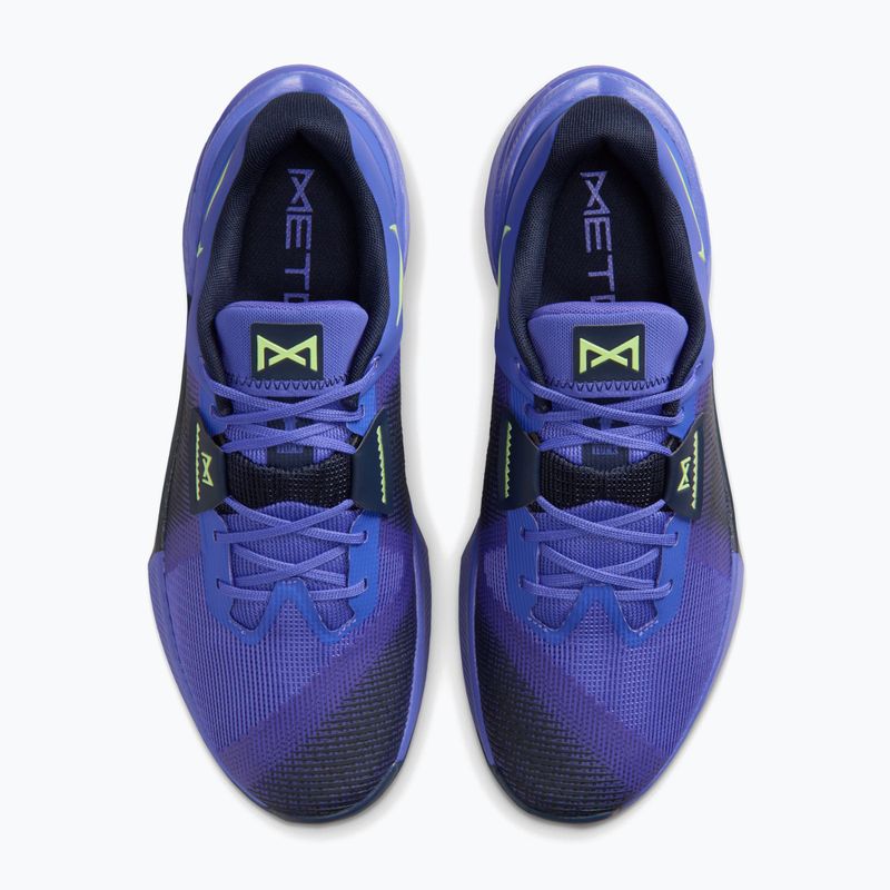 Încălțăminte de antrenament pentru bărbați Nike Metcon 10 persian violet/obsidian/light lemon twist 5