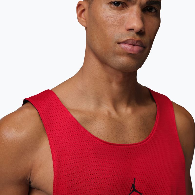 Tricou de baschet pentru bărbați Jordan Sport Reversible gym red/black 5