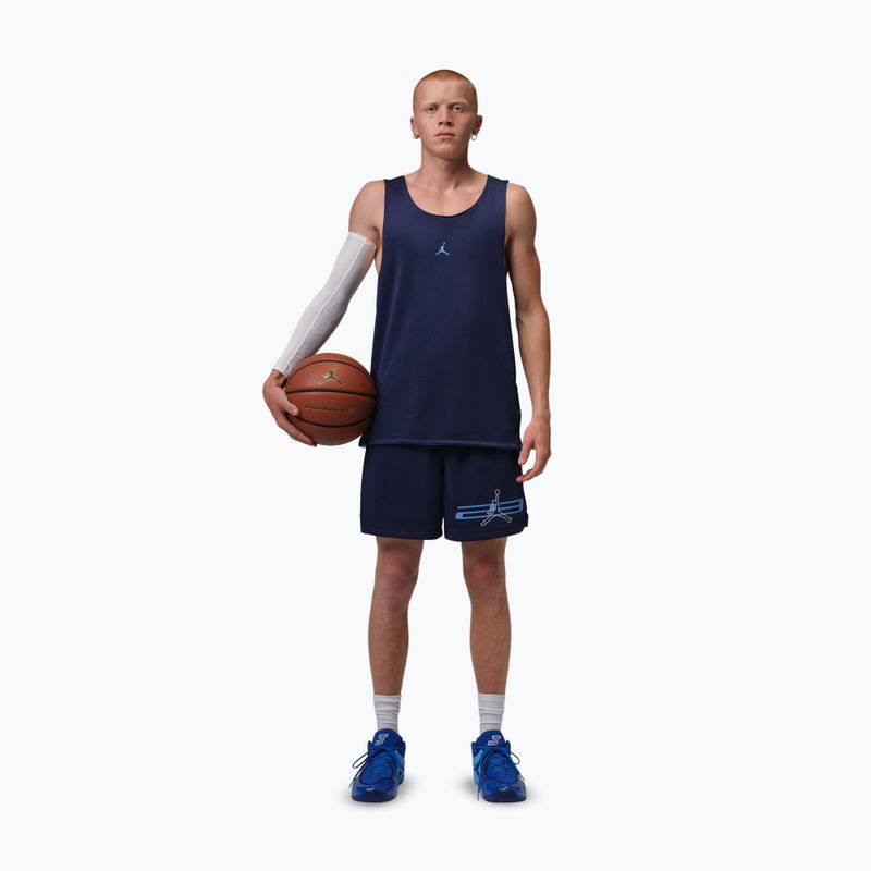 Koszulka koszykarska męska  Nike Jordan Sport Reversible midnight navy/university blue 2