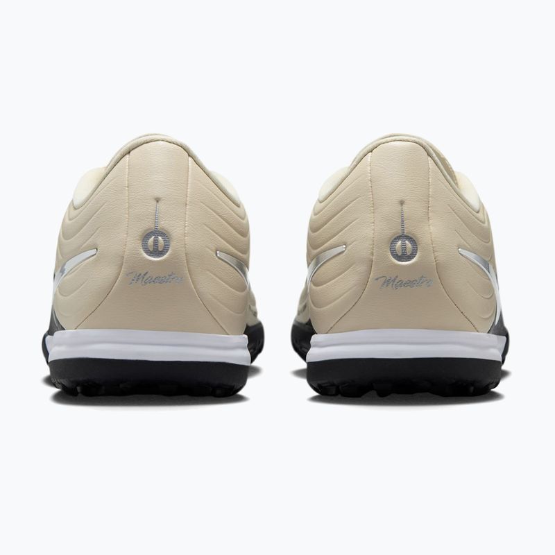 Încălțăminte de fotbal pentru bărbați Nike United Tiempo Maestro Academy TF fossil/burgundy crush/metallic silver 4