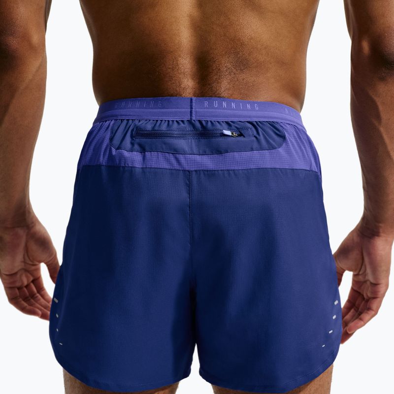 Pantaloni scurți de alergare pentru bărbați Nike Stride Dri-Fit Brief-Lined 5" deep royal blue/lapis 3