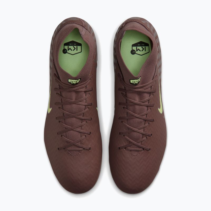 Încălțăminte de fotbal pentru bărbați Nike Mercurial Superfly 10 Academy Kylian Mbappé AG plum eclipse/metallic silver 5