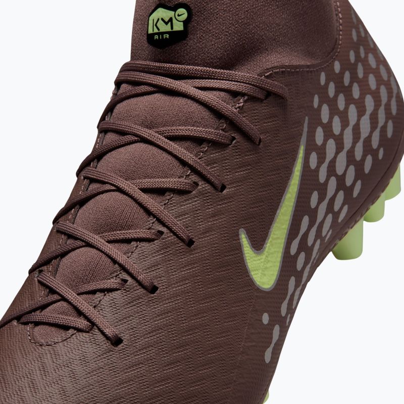 Încălțăminte de fotbal pentru bărbați Nike Mercurial Superfly 10 Academy Kylian Mbappé AG plum eclipse/metallic silver 7