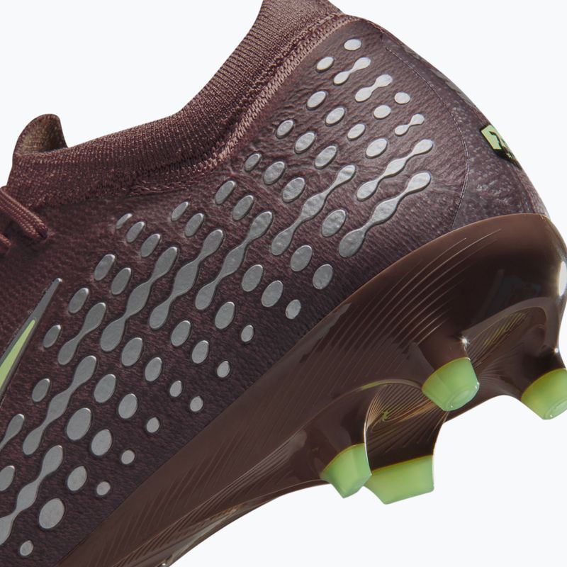 Încălțăminte de fotbal pentru bărbați Nike Mercurial Superfly 10 Academy Kylian Mbappé AG plum eclipse/metallic silver 8
