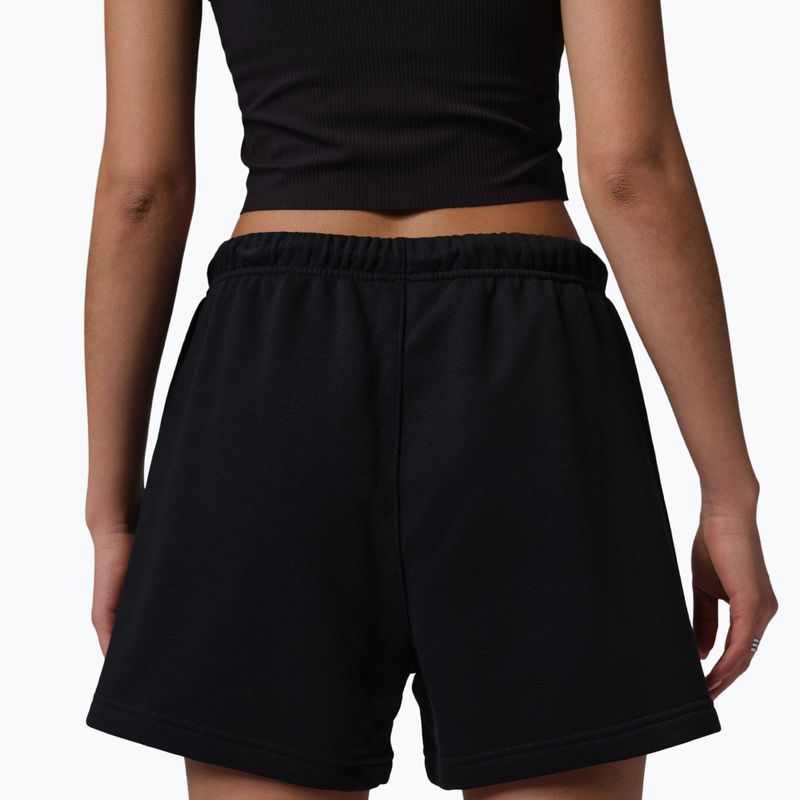 Pantaloni scurți pentru femei Jordan Fleece black/gym red 3