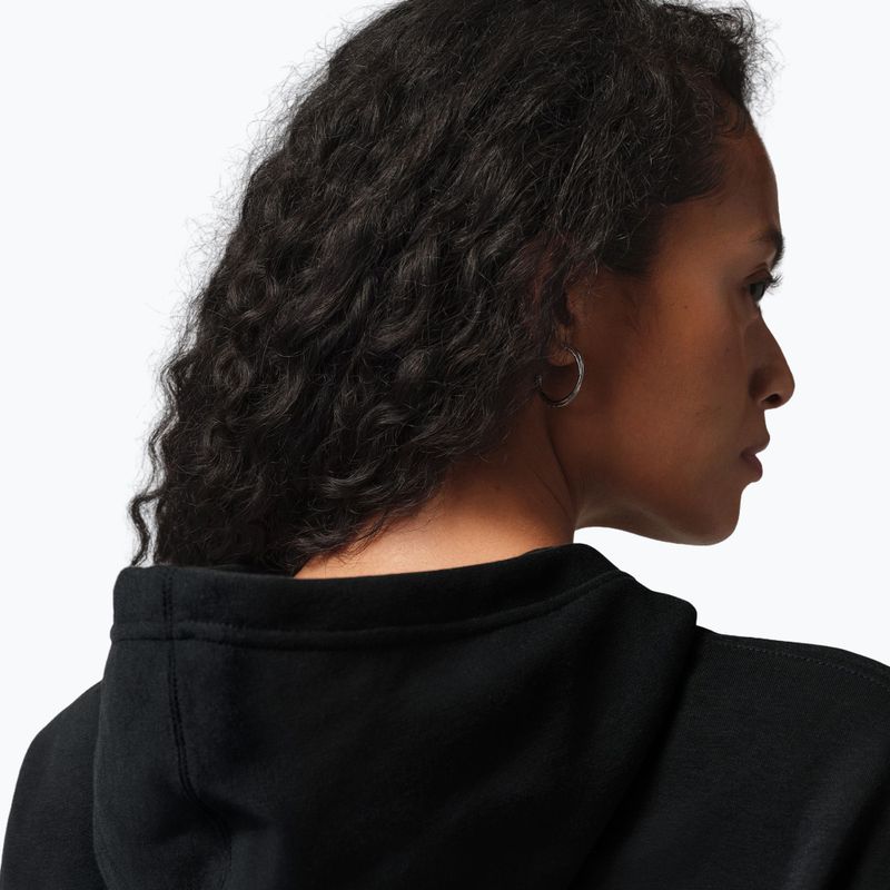 Bluză damă Nike Jordan Fleece Hoodie black/gym red 5