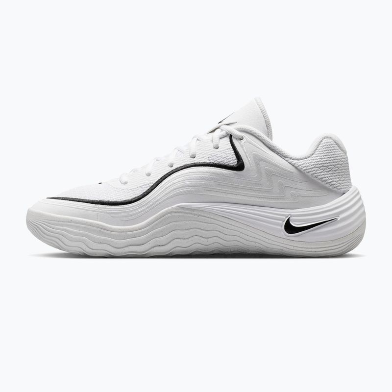 Încălțăminte de baschet pentru bărbați Nike Precision 8 Low white/black/black 2